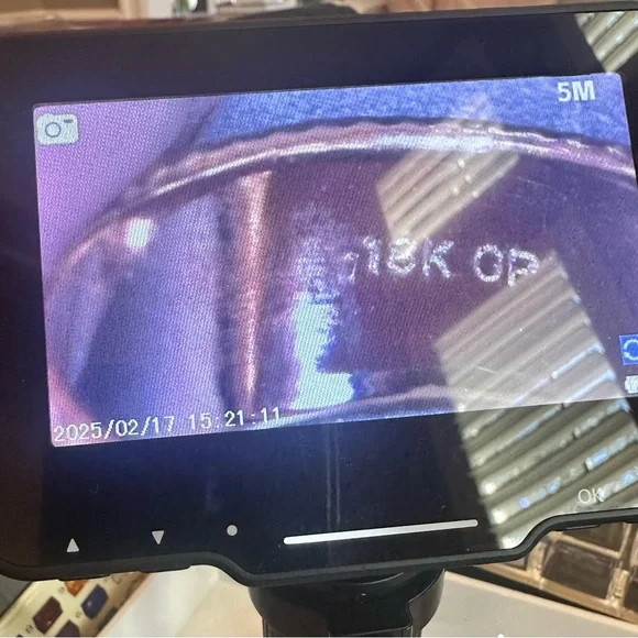 Elegant Green Jade Style vintage Ring - Picture 5 of 5